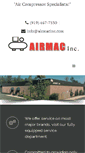 Mobile Screenshot of airmacinc.com